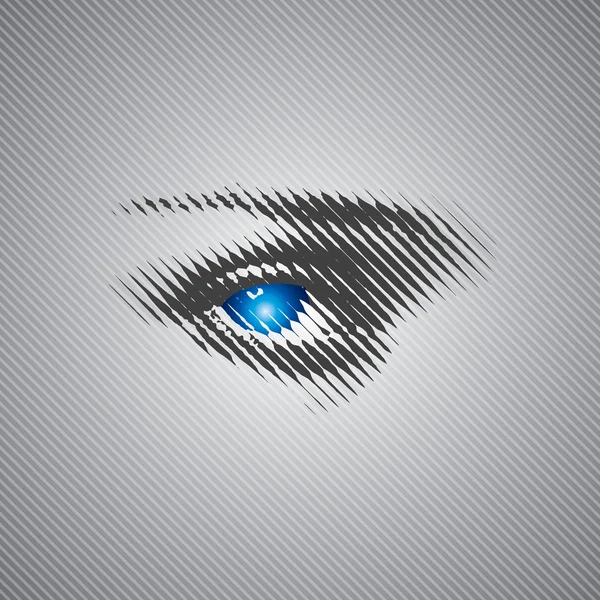 Ihmisen silmä — vektorikuva