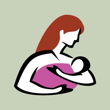 Anne ve bebek sembolü