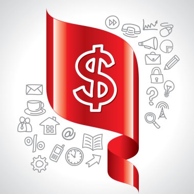 Gezinti simgesi ve Doları anahtarı