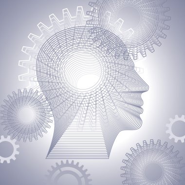 Kontur insan kafası vites