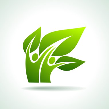 Eko simgesi dansçılar