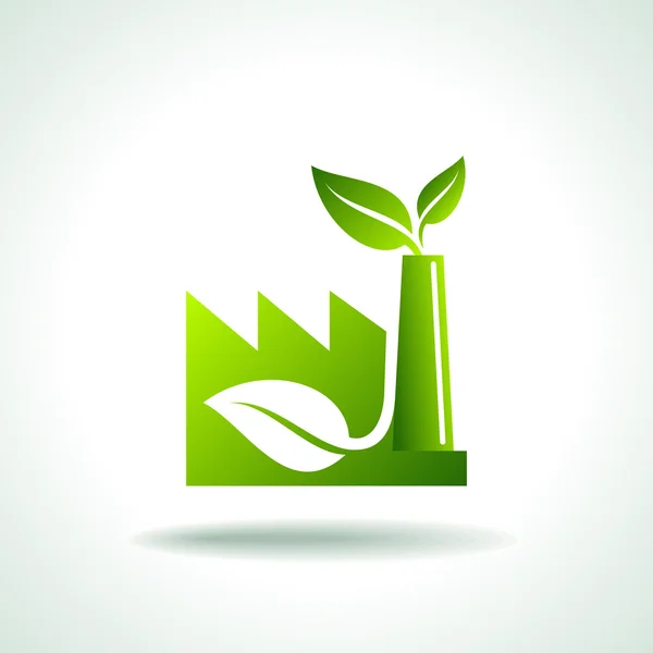 Eco icona dell'energia — Vettoriale Stock