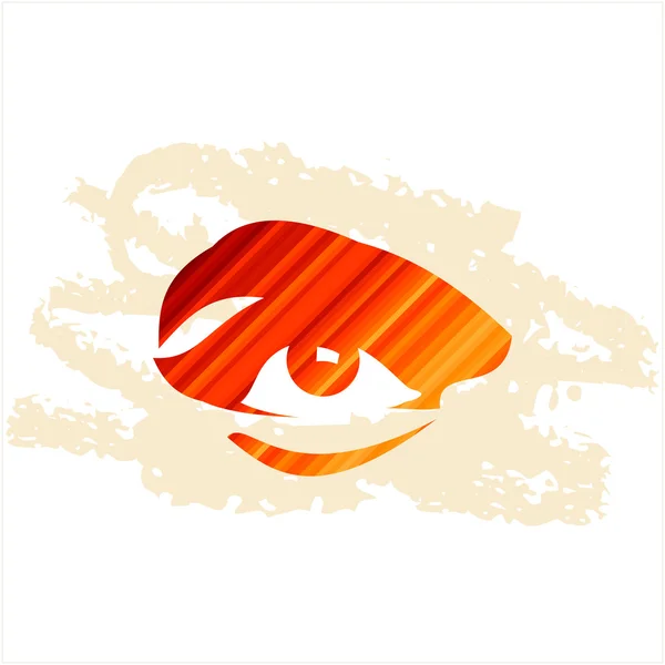 Human eye — Stock Vector