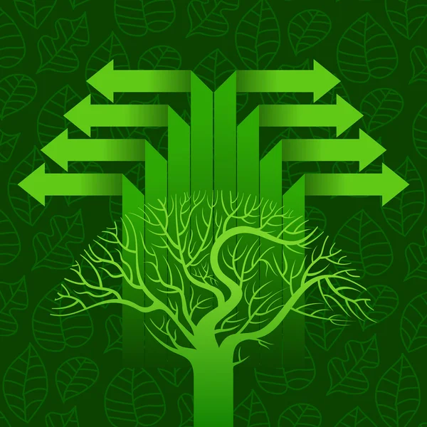 Tema ecológico — Archivo Imágenes Vectoriales