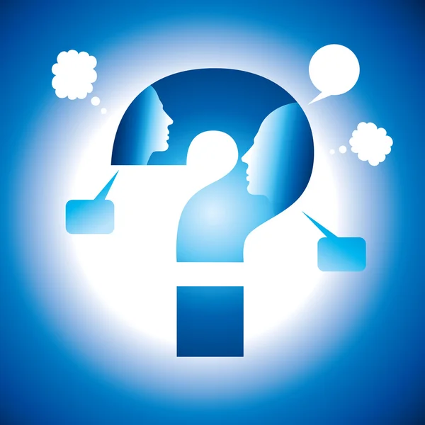 Question mark — Stock Vector