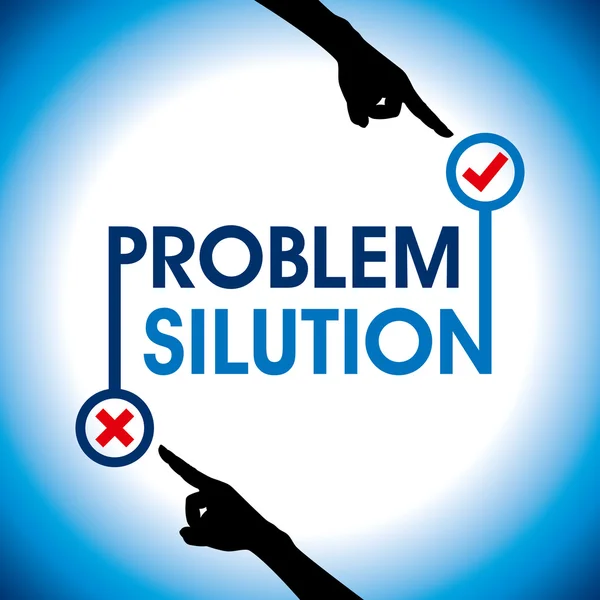 Sorun ve çözüm — Stok Vektör