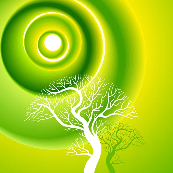 Fond de l'arbre — Image vectorielle