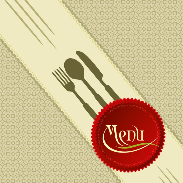 Restaurant menu — Stockvector