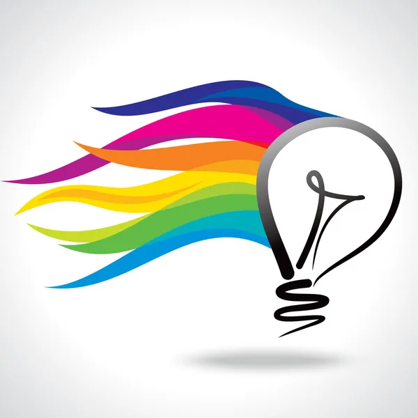 Idée d'ampoule — Image vectorielle