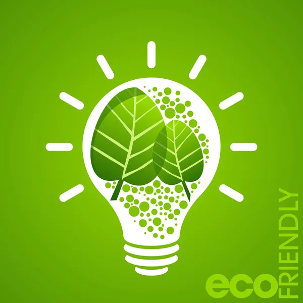 Environmental friendly concept — Stock Vector