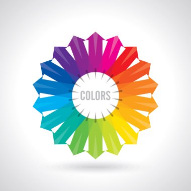 Color wheel clipart