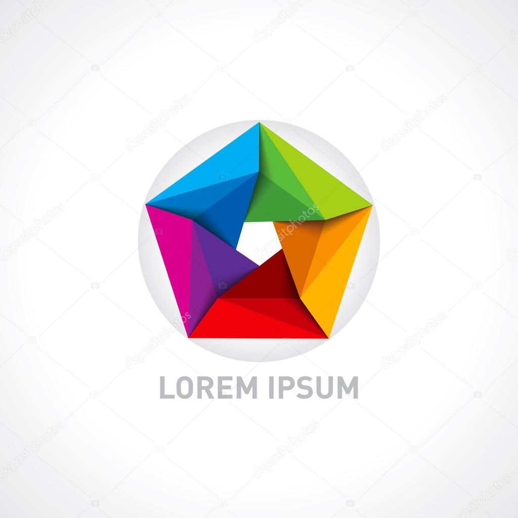 Creative vector icon for business