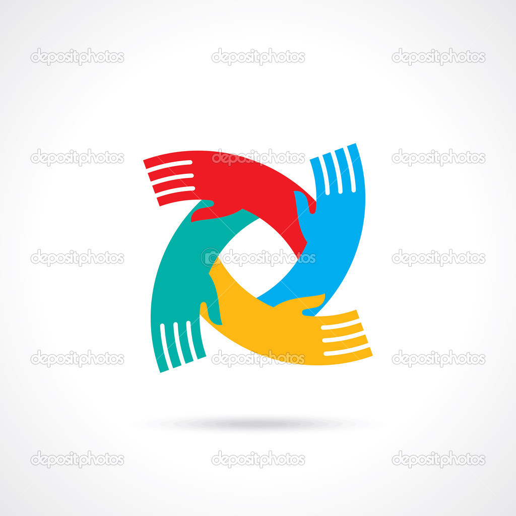 Teamwork symbol