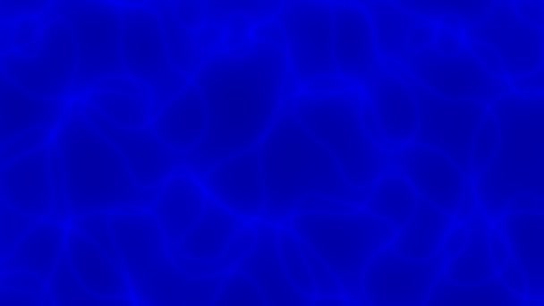 Fond bleu abstrait - vagues mouvantes 