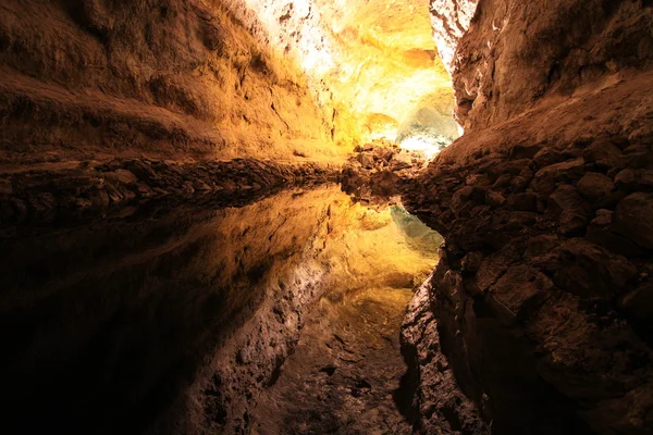 Lanzarote - Cueva de los Verdes — Fotografia de Stock