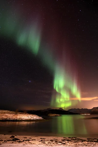 Luces boreales — Foto de Stock