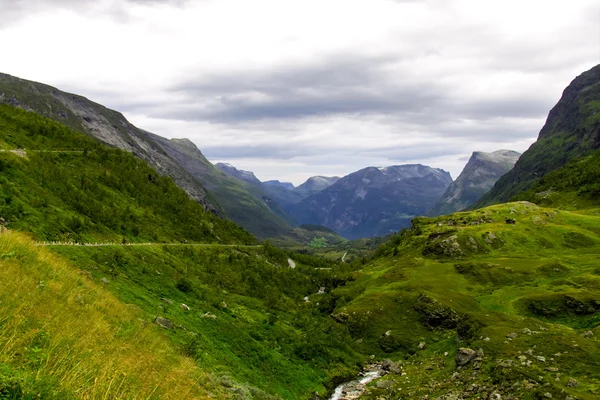 Norwegian Mountains Stock Image