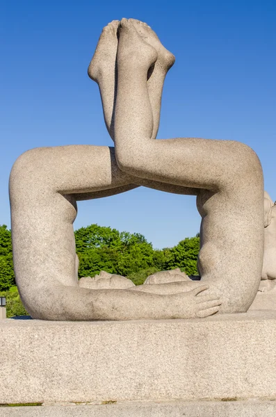 Estatua de Vigeland — Foto de Stock