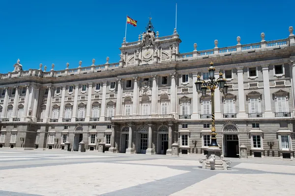 Palazzo Reale Madrid — Foto Stock