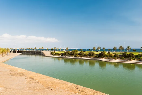 Parque Mar em Palma de Maiorca Espanha — Fotografia de Stock