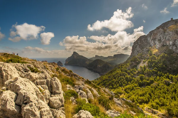 Cabo Formentor en la costa de Mallorca, España — Foto de Stock
