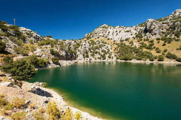 Mountain lake on Mallorca Balearic Islands Spain — Stock Photo, Image