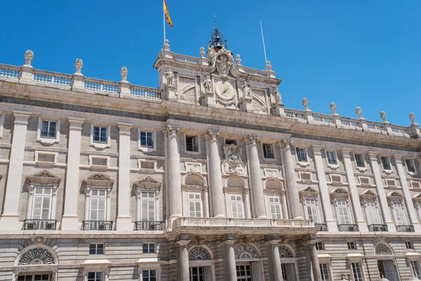 Palácio real em Madrid — Fotografia de Stock