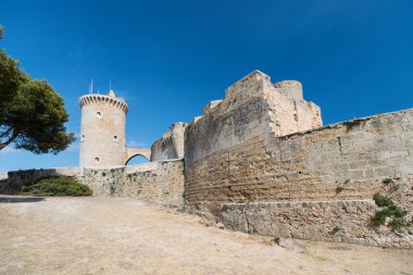 Bellver castle castillo kulede Mayorka, palma de mallorca