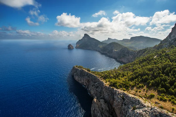 Cabo Formentor en la costa de Mallorca España —  Fotos de Stock