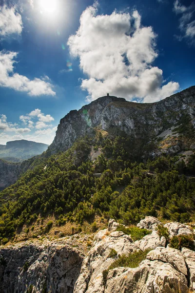 Mallorca vista montaña España — Foto de Stock