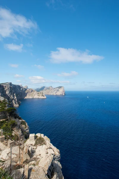 Mallorca kusten Visa Spanien — Stockfoto