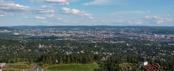 Панорама перегляд Осло — стокове фото