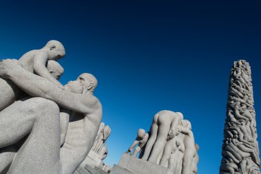 Vigeland park heykeller büyükbaba