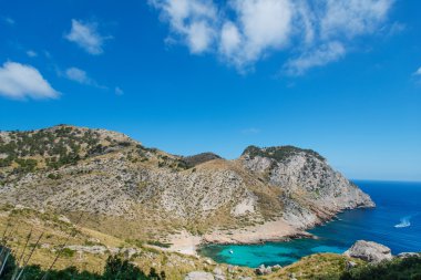 dağlar yakınındaki cape formentor mallorca, İspanya