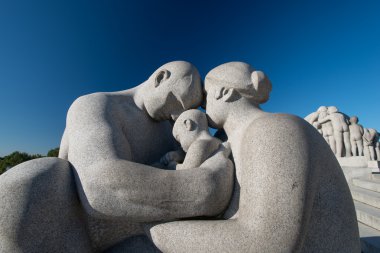 Vigeland park heykeller ailesi