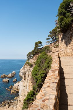 bir duvar ve merdiven