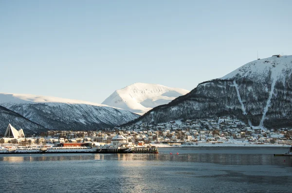 Panorama von tromso norwegen — Stockfoto