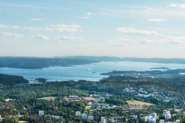 Oslo Panorama görünüm — Stok fotoğraf