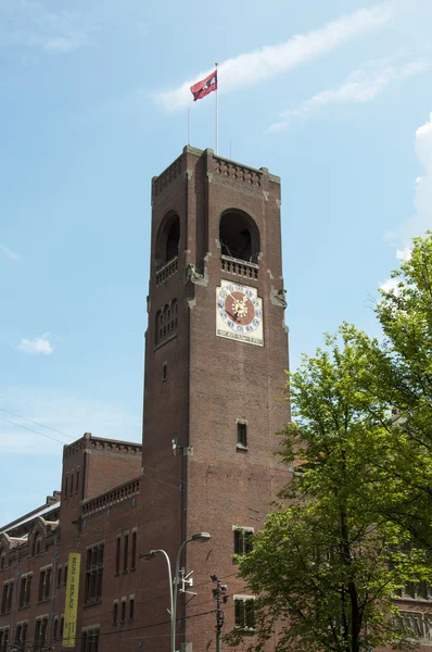 Edificio Beurs van Berlage en Ámsterdam — Foto de Stock
