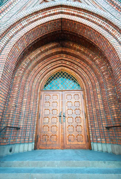 Entrada da igreja — Fotografia de Stock