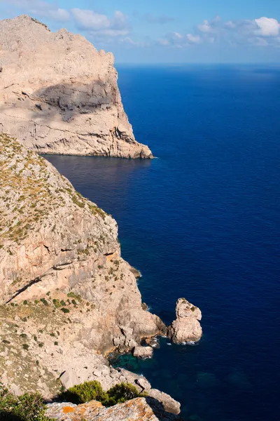 Costa cerca del cabo Formentor — Foto de Stock