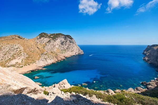 Costa di Maiorca nuvole — Foto Stock