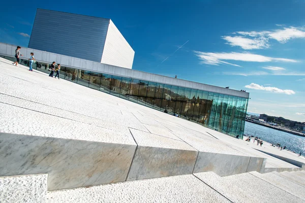 Opera w Oslo — Zdjęcie stockowe