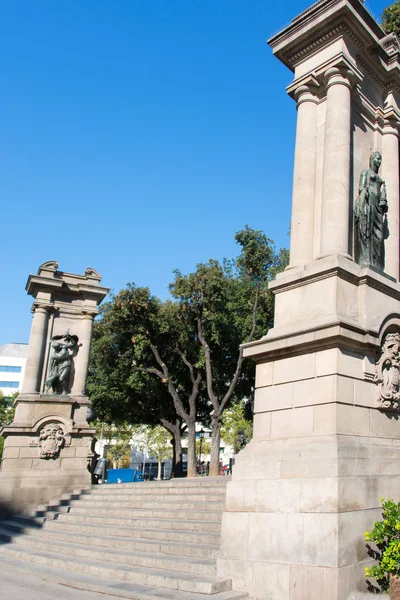 Plaza Catalunya Barcelona — Stockfoto