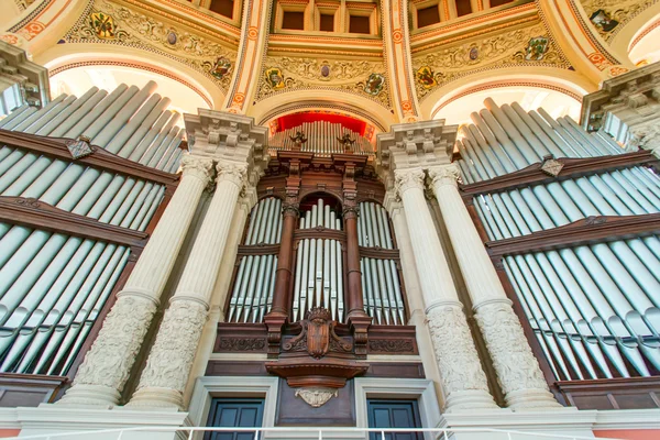 National Art Museum interior and organ — Stock Photo, Image