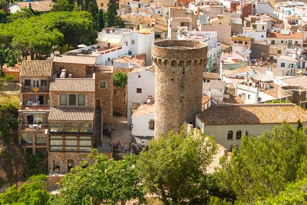 Vista de aves en Tossa de Mar —  Fotos de Stock