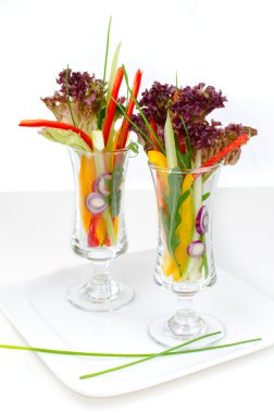 cam 2 Sebze Salatalar