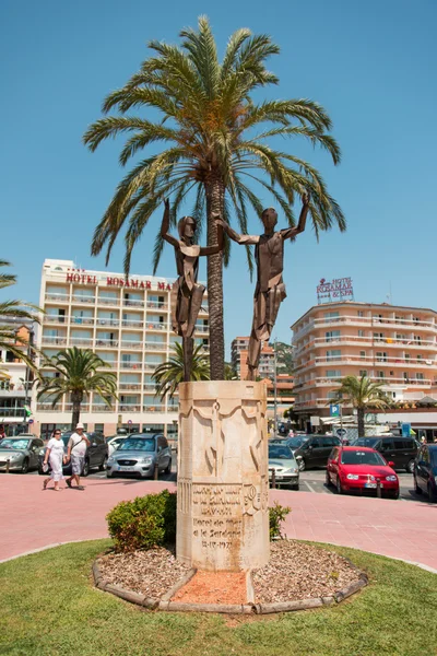 Ciudad de la estatua de Sardana — Foto de Stock