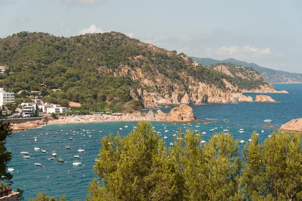 Vesnice tossa de Mar — Stock fotografie