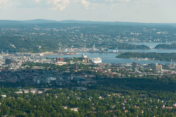 Panoráma, Oslo — Stock Fotó